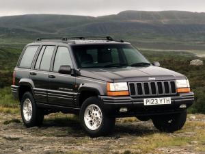 Jeep Grand Cherokee Limited 1996 года (UK)